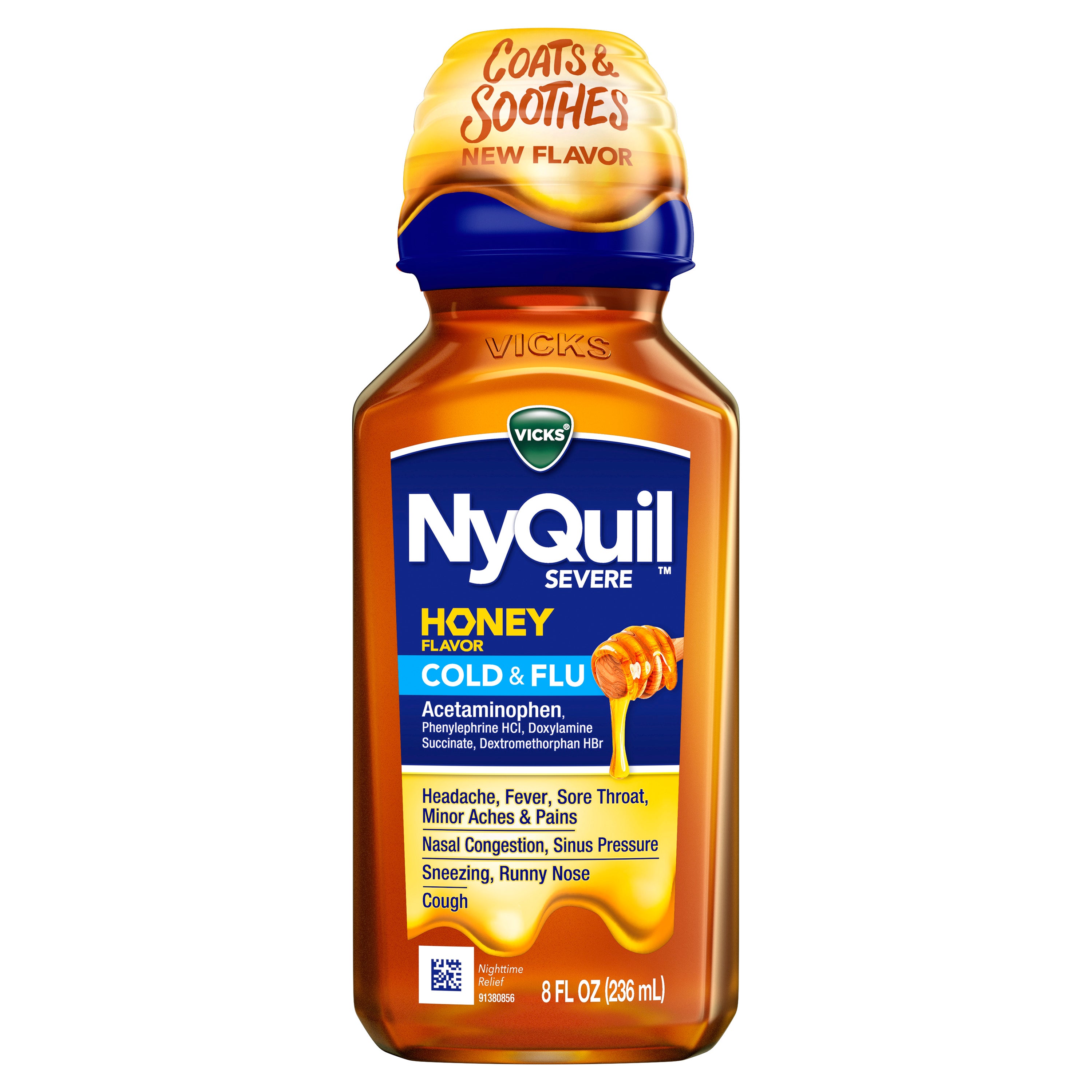 Nyquil Severe Honey Cold & Flu