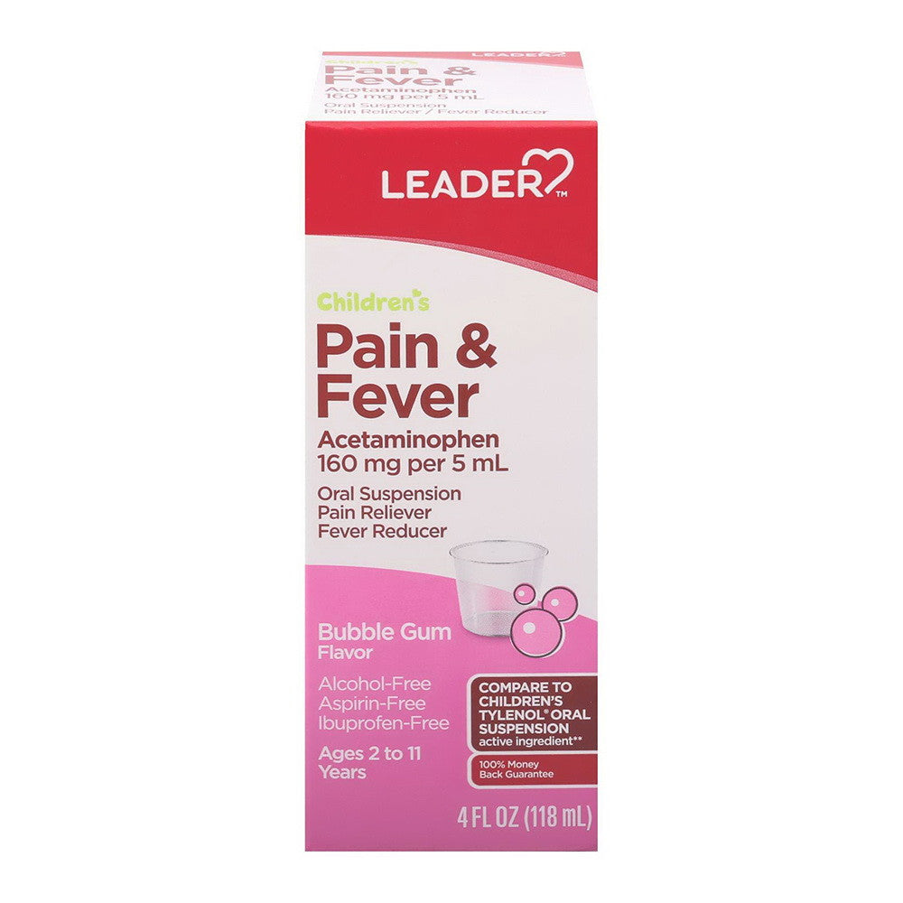 Leader Childrens Pain & Fever