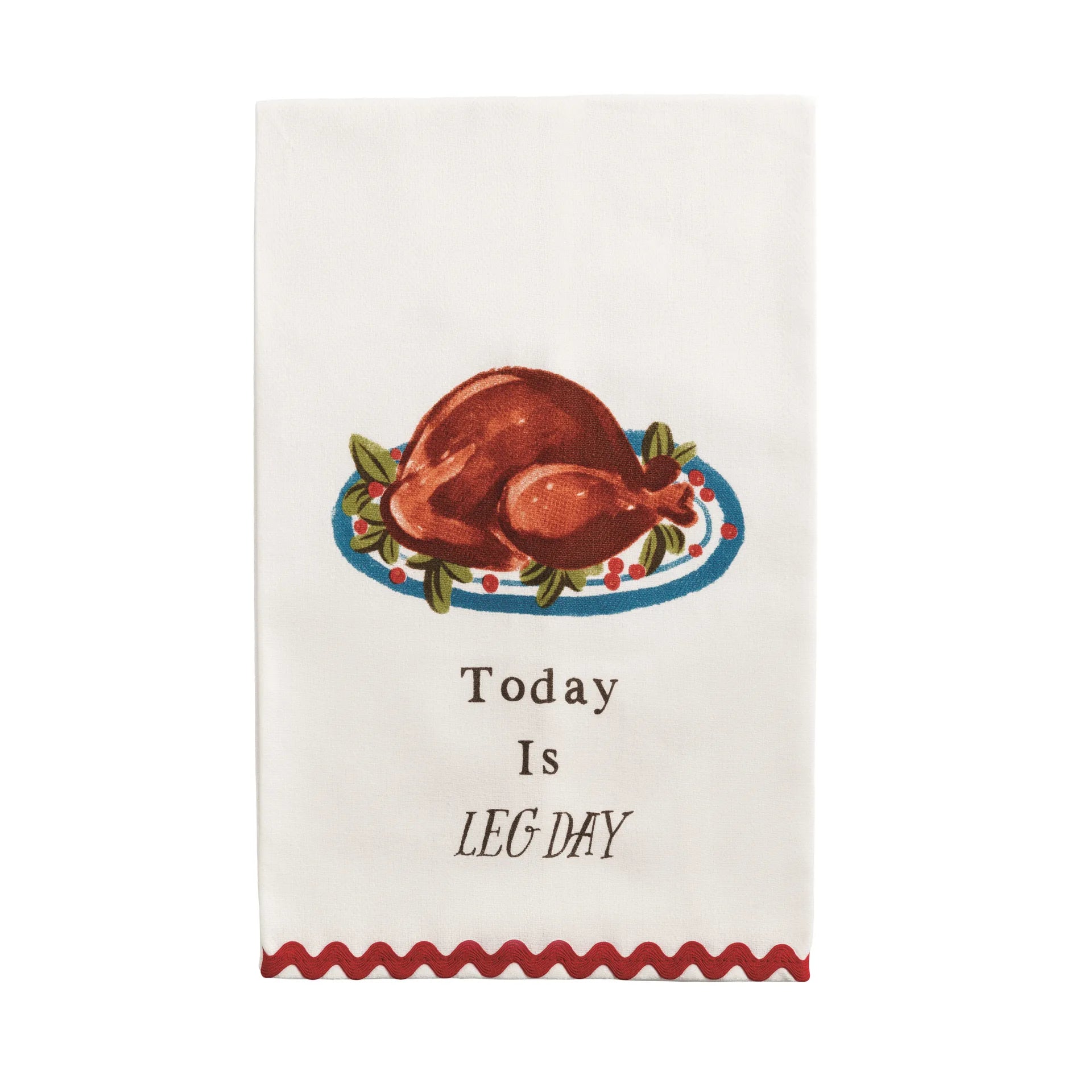 Leg Day Ric-Rac Towel Main image