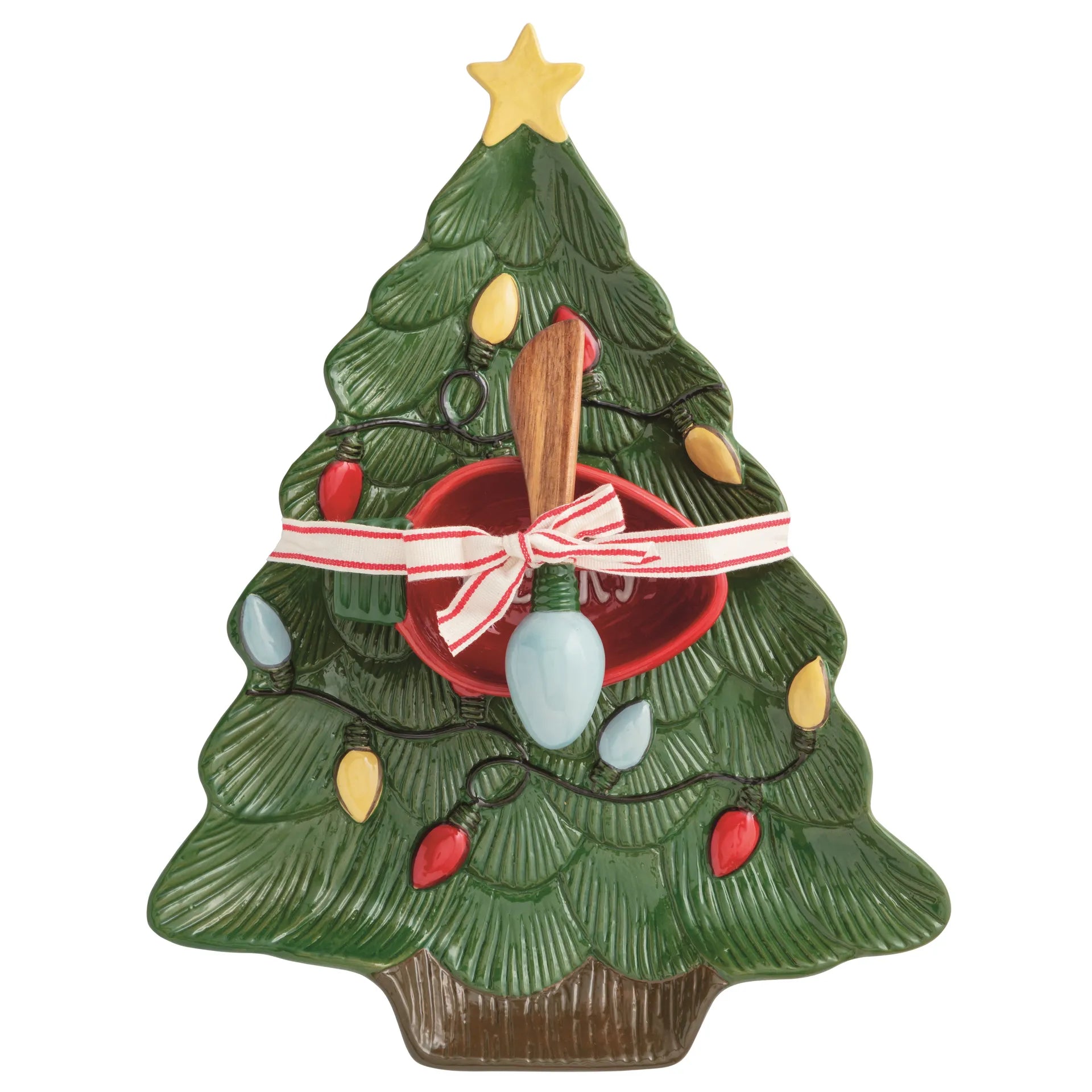 Farm Christmas Tree Chip & Dip Main image
