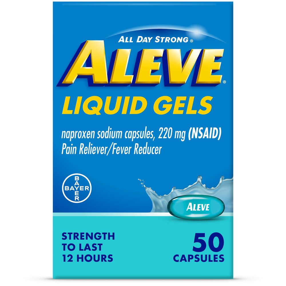 Aleve Liquigel 50 Caps