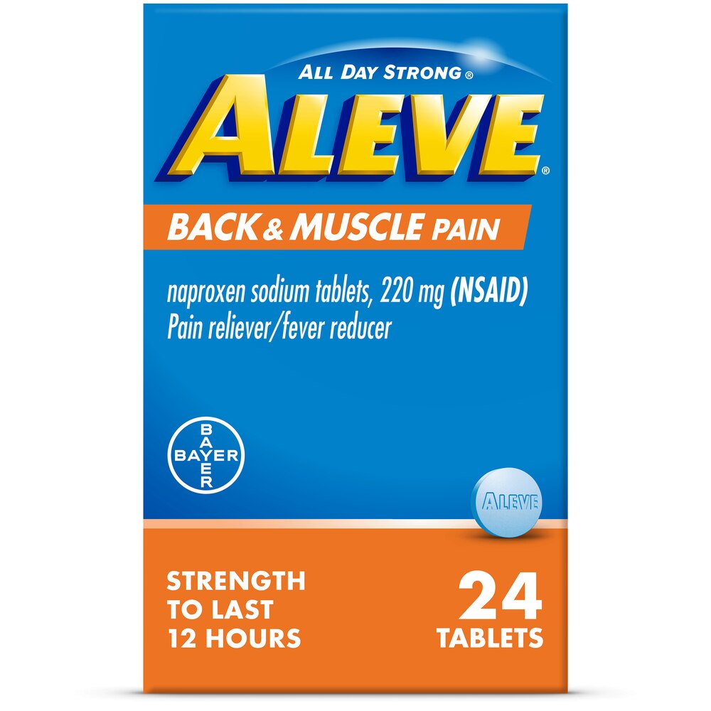Aleve Back & Muscle Pain 24 Tabs