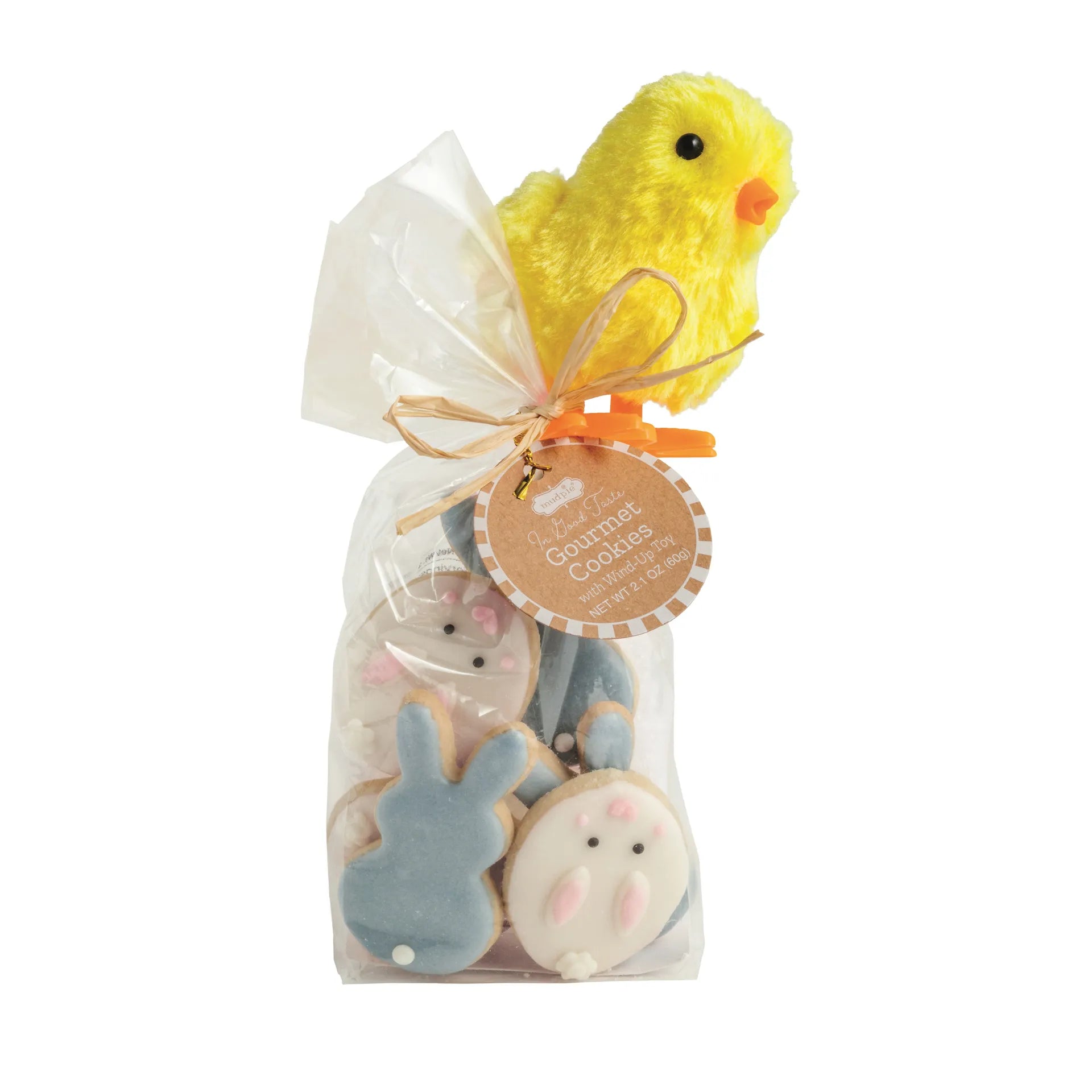 Yellow Chick Easter Gourmet Cookies & Toy Set Main image