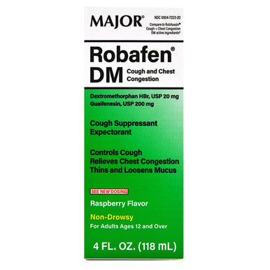 Robafen Dm 4oz Rasp Flvr