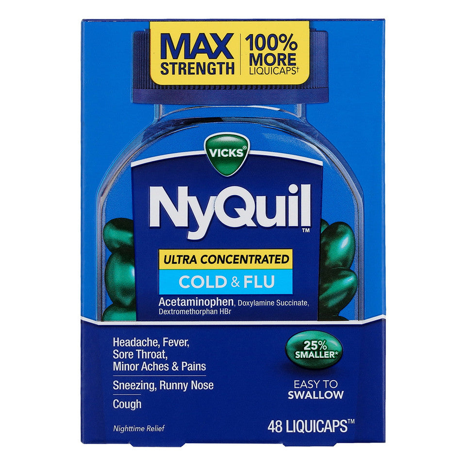 Nyquil Cold&flu Liquicaps 48ct