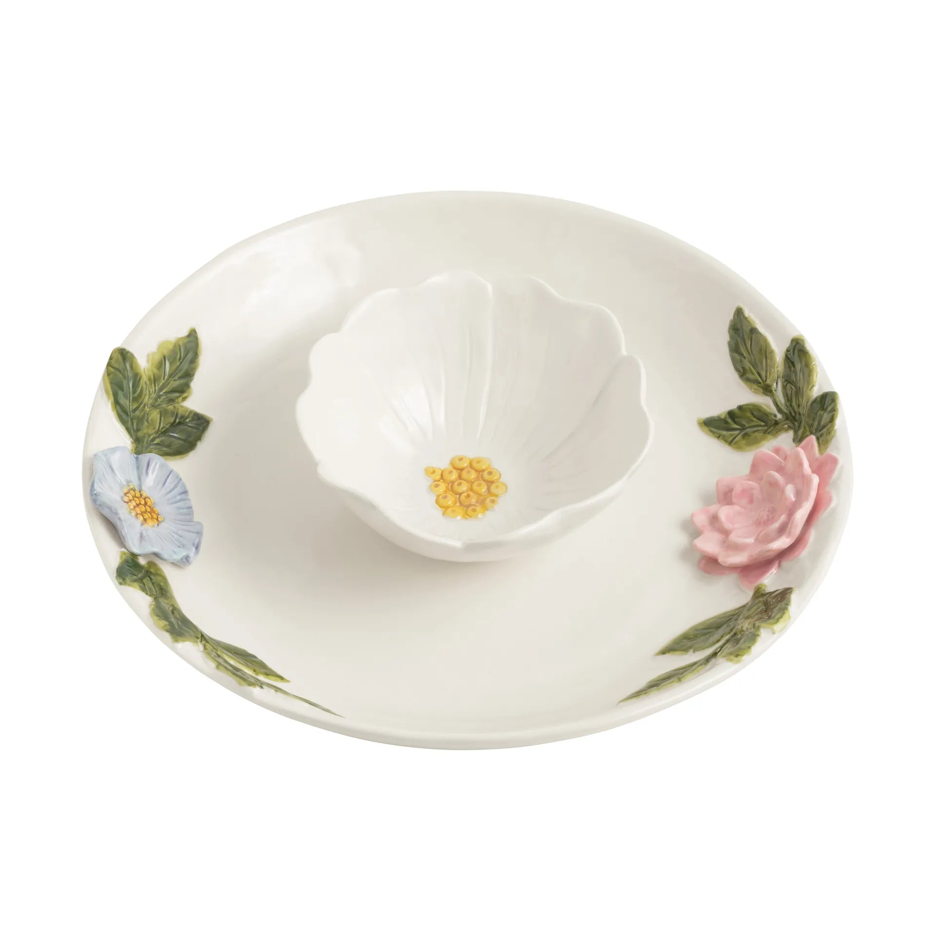 Flower Chip & Dip Set