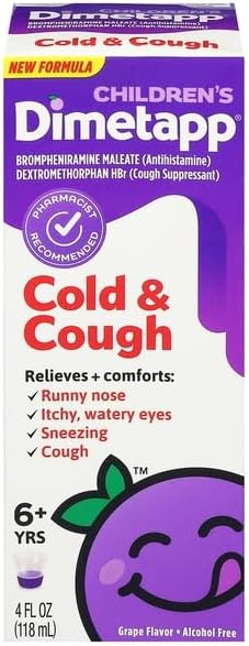 Dimetapp Cold & Cough 4 Oz