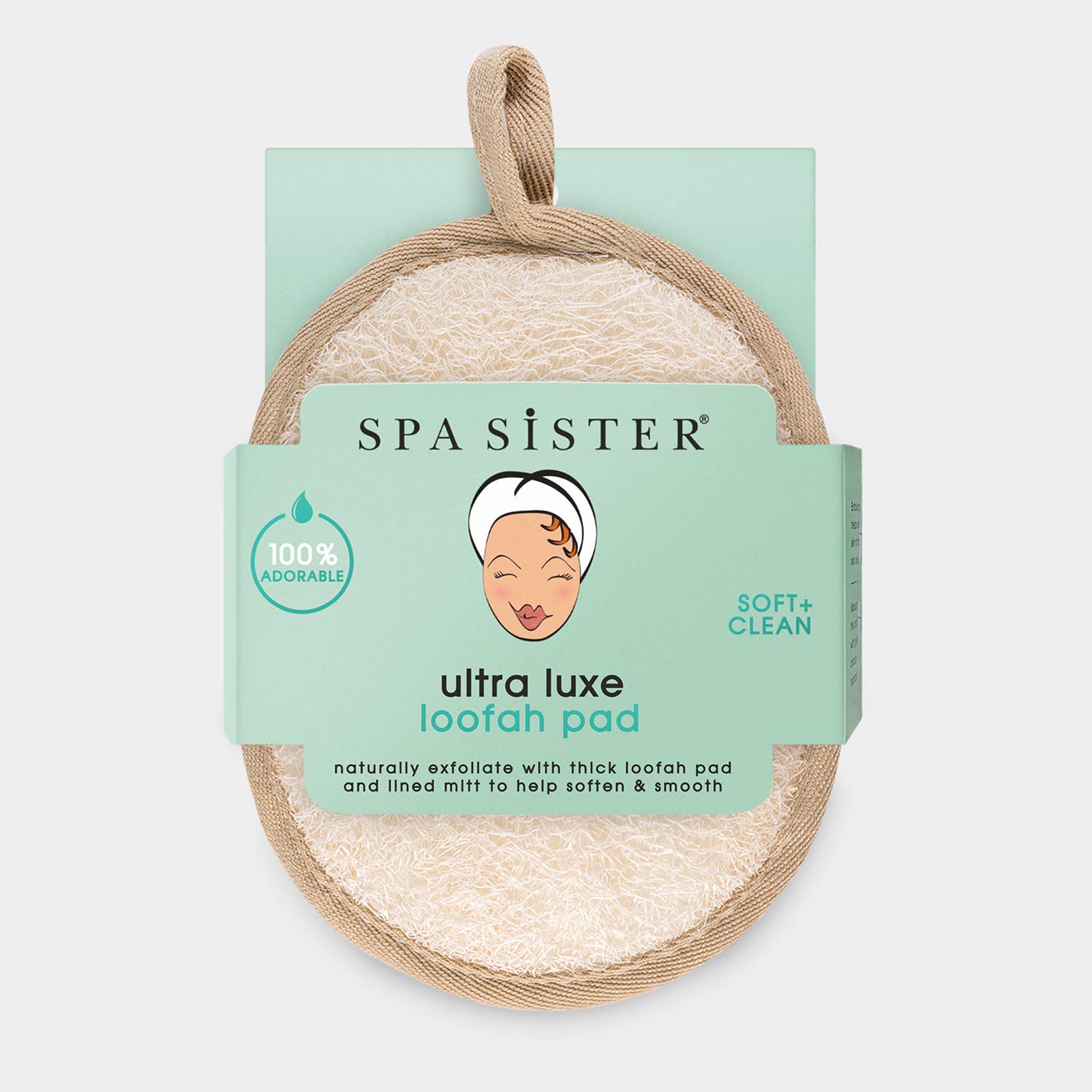 Ultra Luxe Loofah Pad Main image