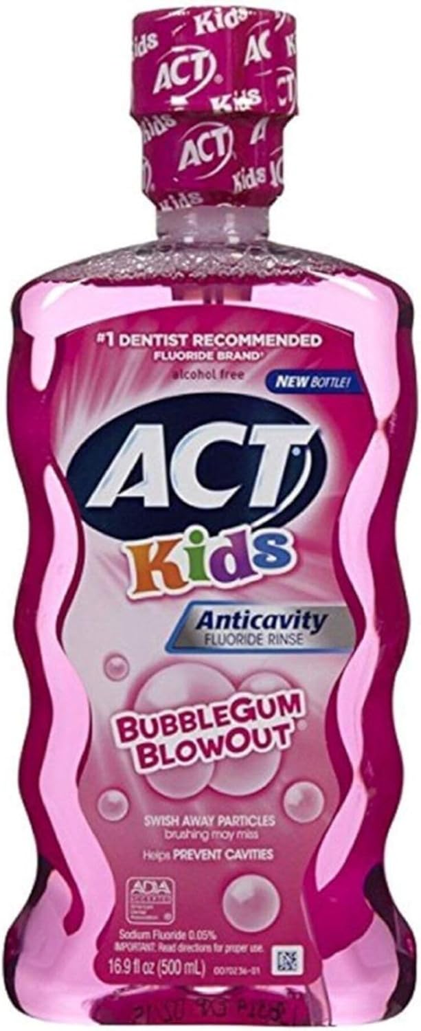 Act Kids Fluoride Rinse Bubble
