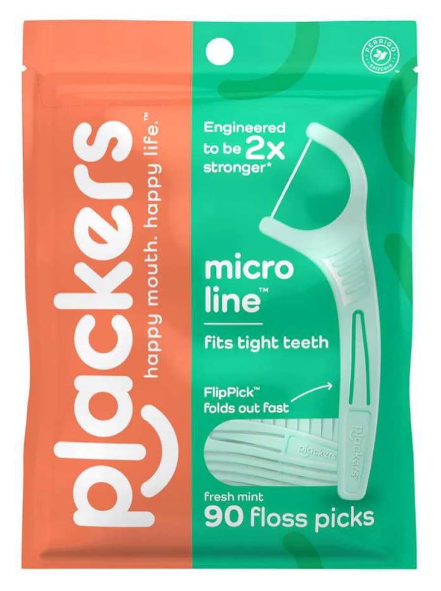 Plackers Floss Picks 90ct