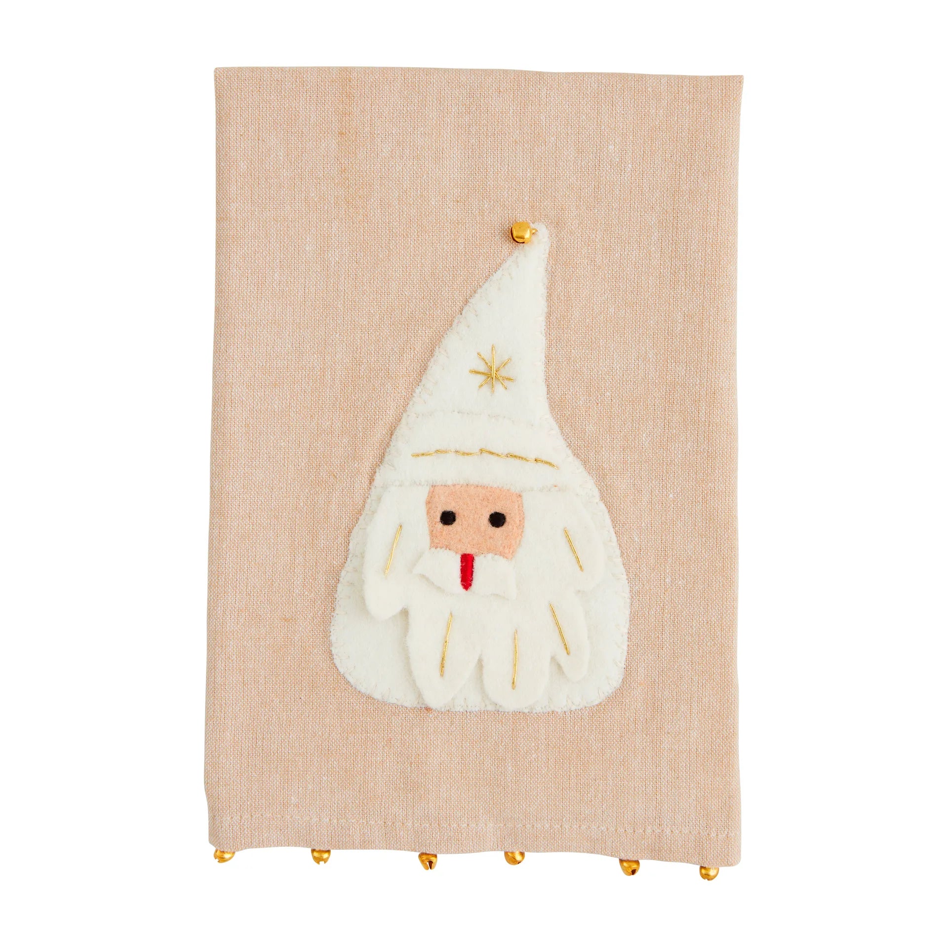 SANTA FELT APPLIQUE TOWELS