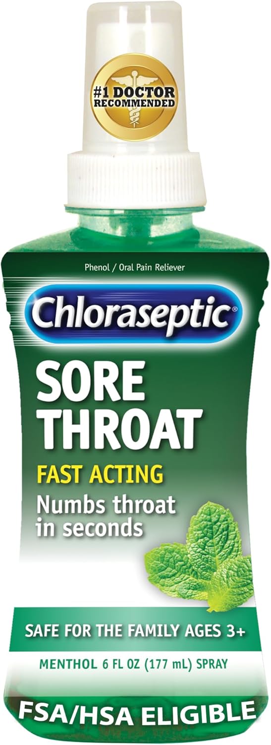 Chloraseptic Sore Throat Mint Spray