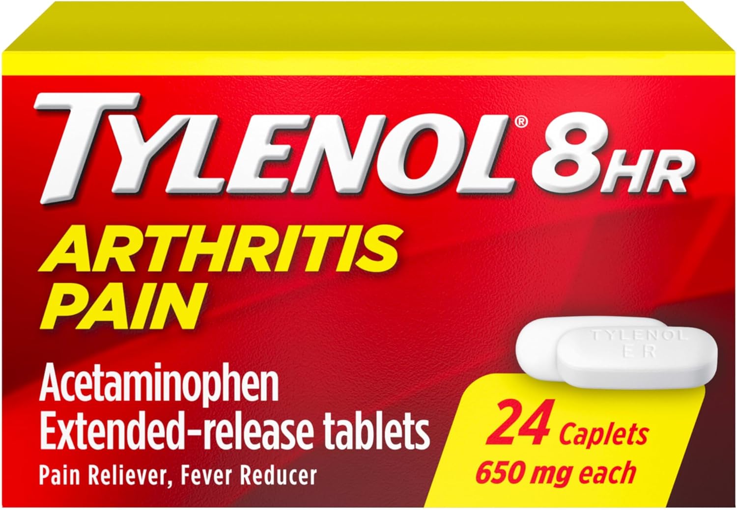 Tylenol 8hr Arthritis 24caps