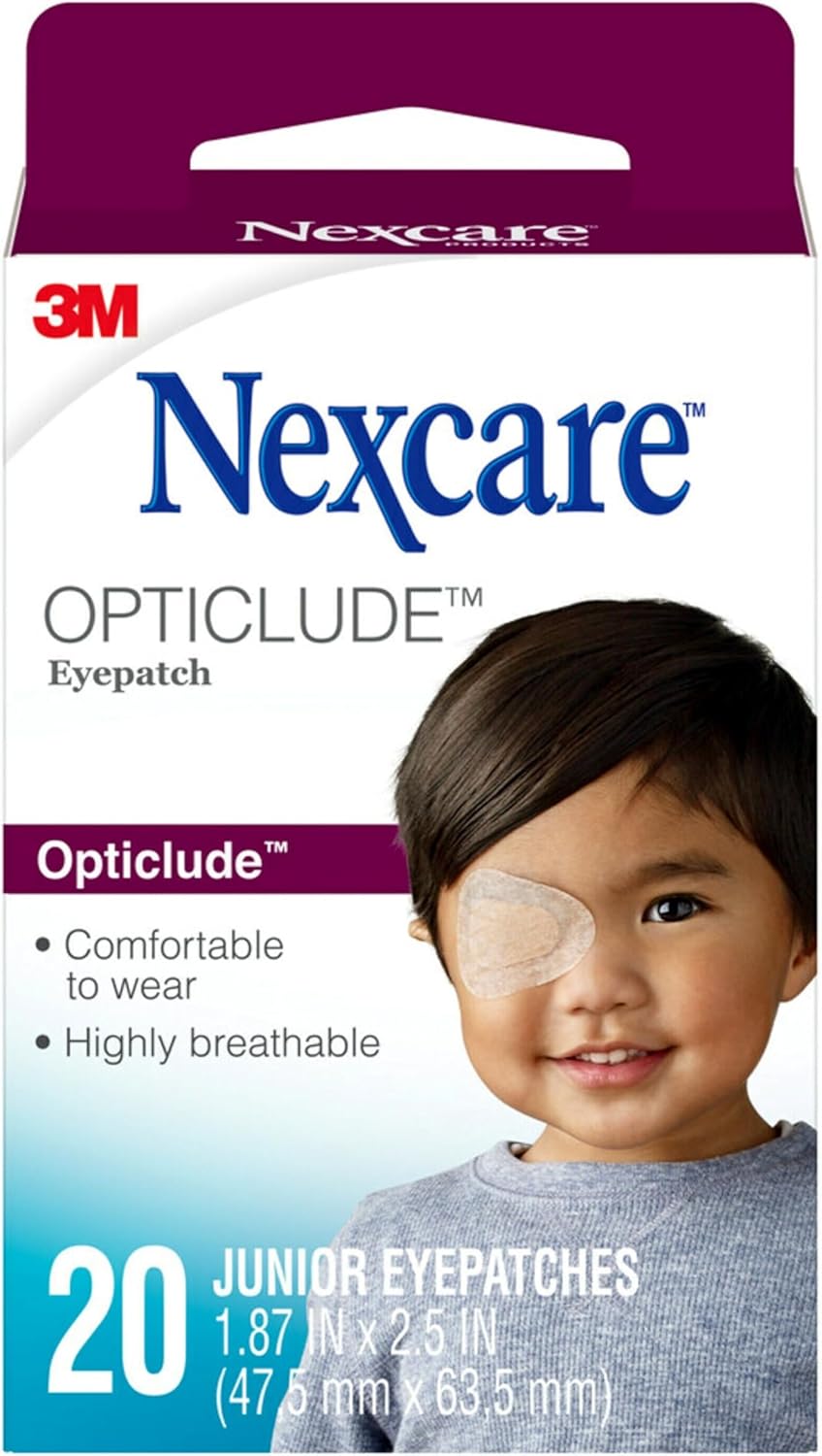 Nexcare Optclude Eyepatch Jr 20ct