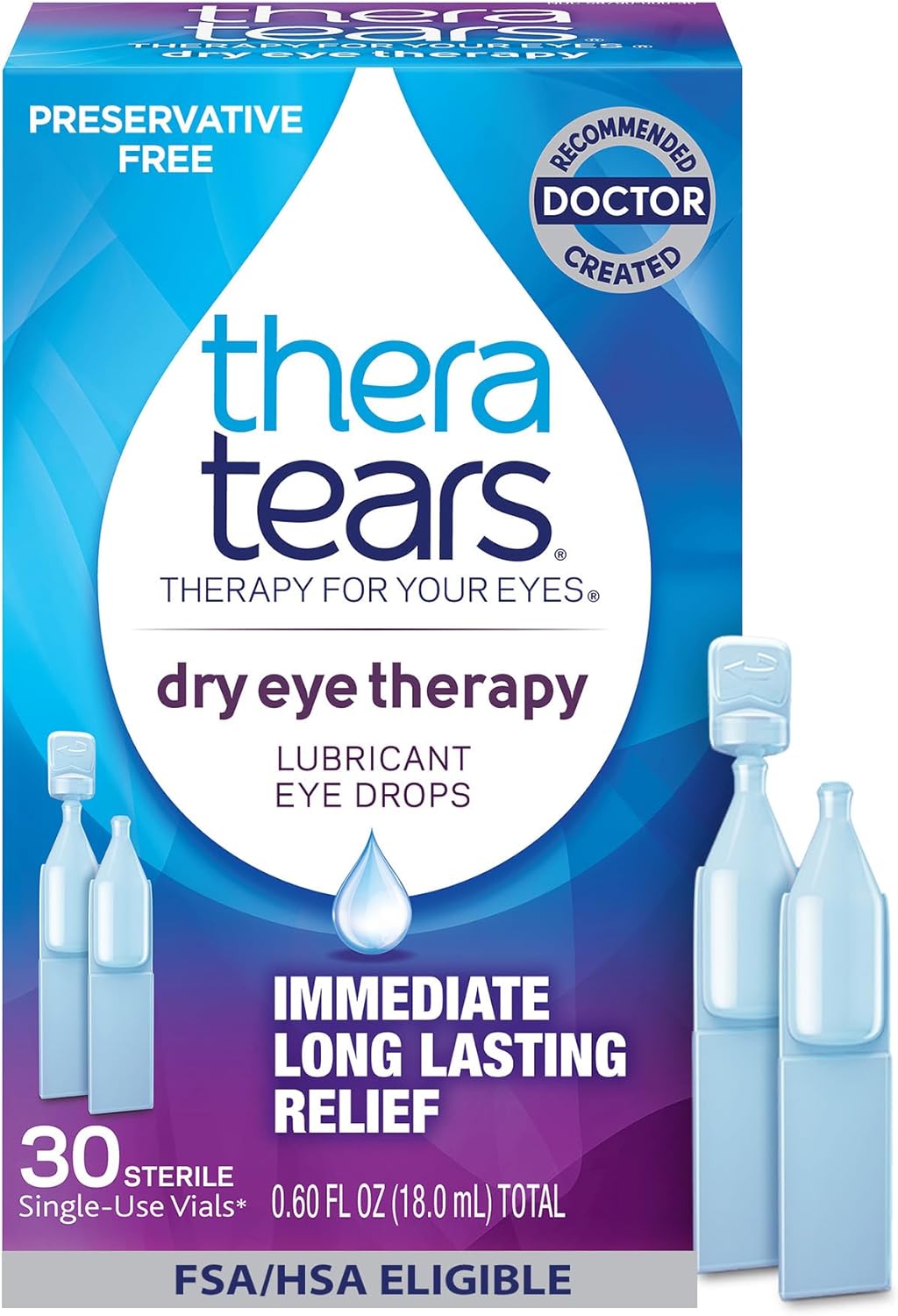 Thera Tears Dry Eye Therapy Pf 30ct