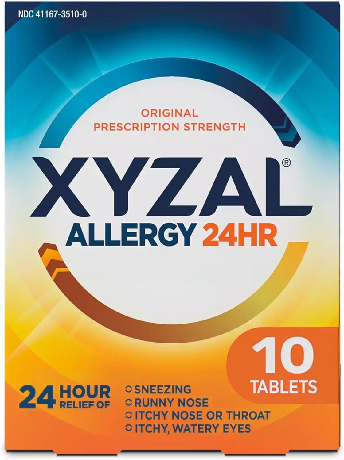 Xyzal Allergy 24 Hr 10 Ct