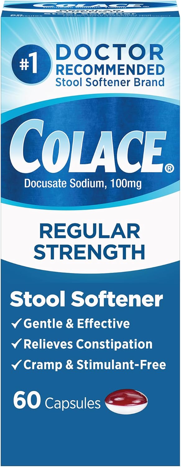 Colace Regular Strength 60caps