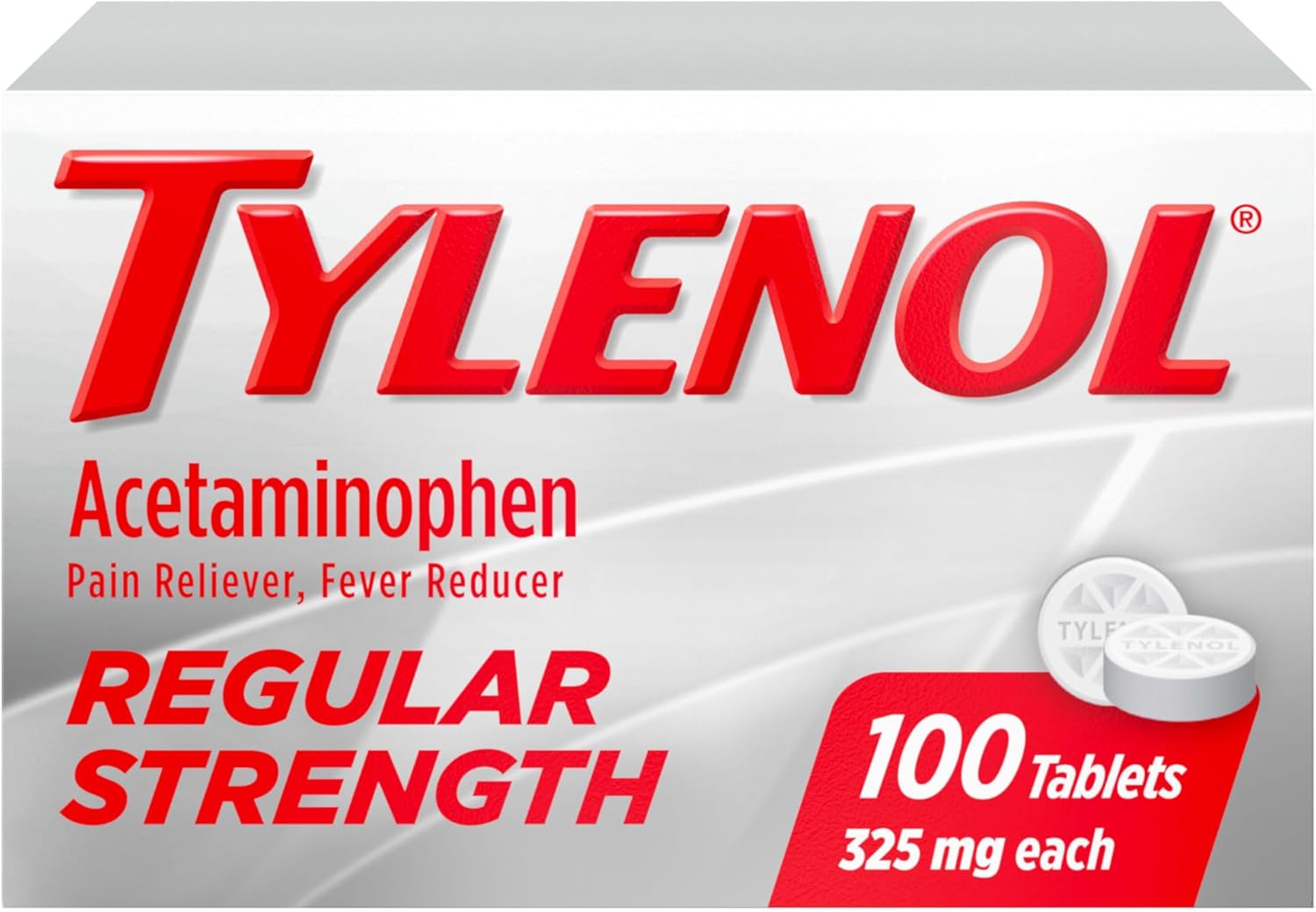 Tylenol Reg Str 100 Tabs