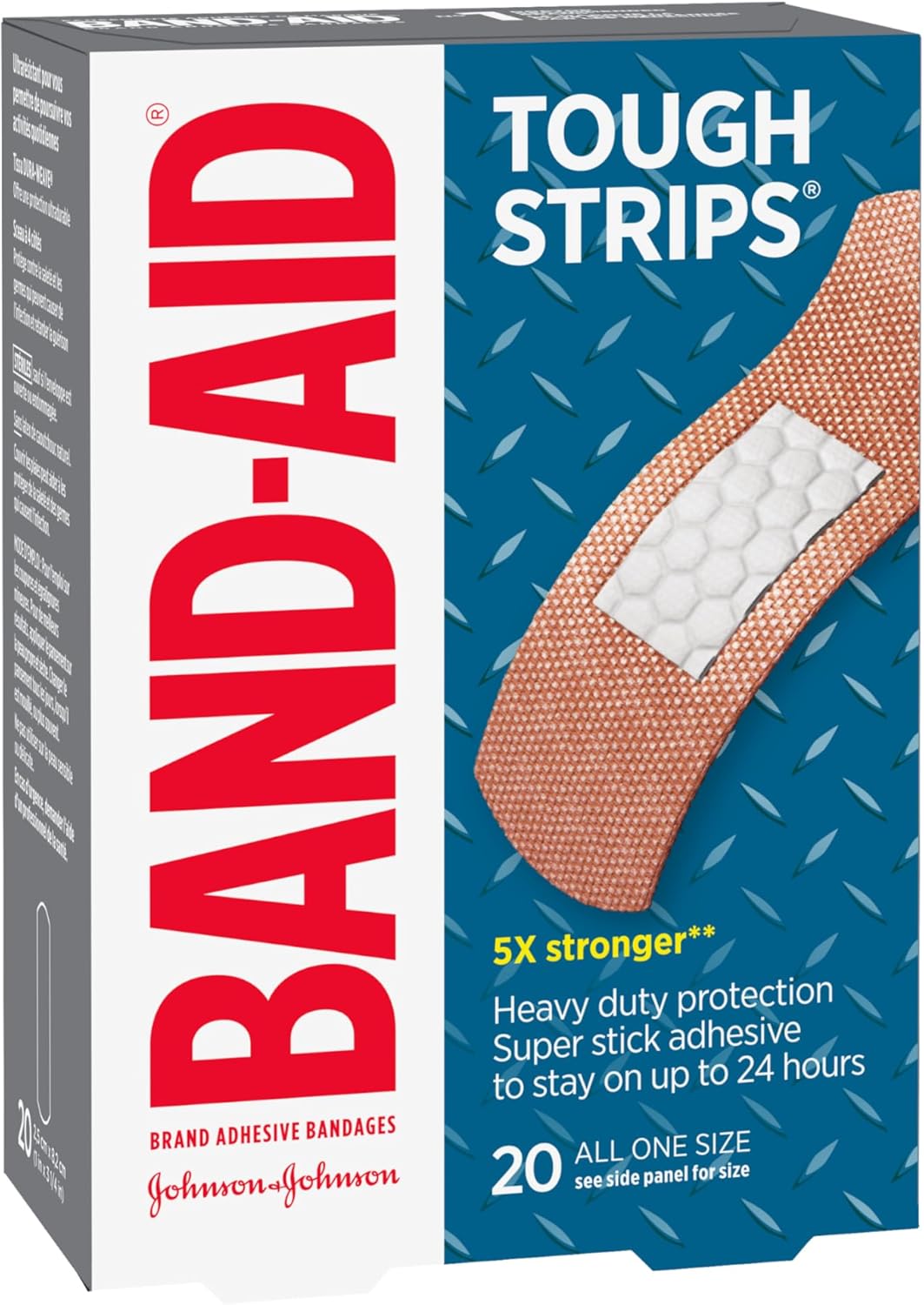 Band-aid Tough Strips 20 Count