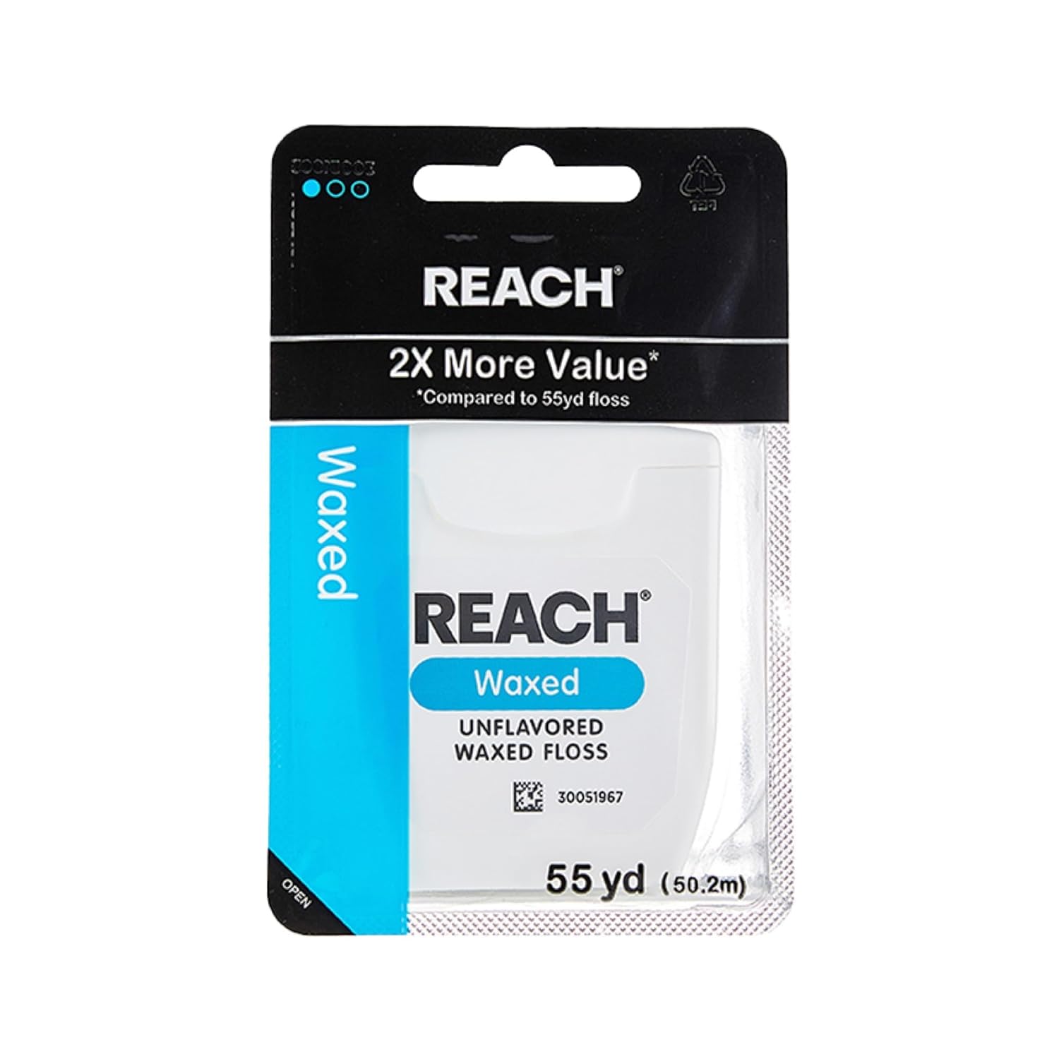 Reach Waxed Floss 55yd (6in)
