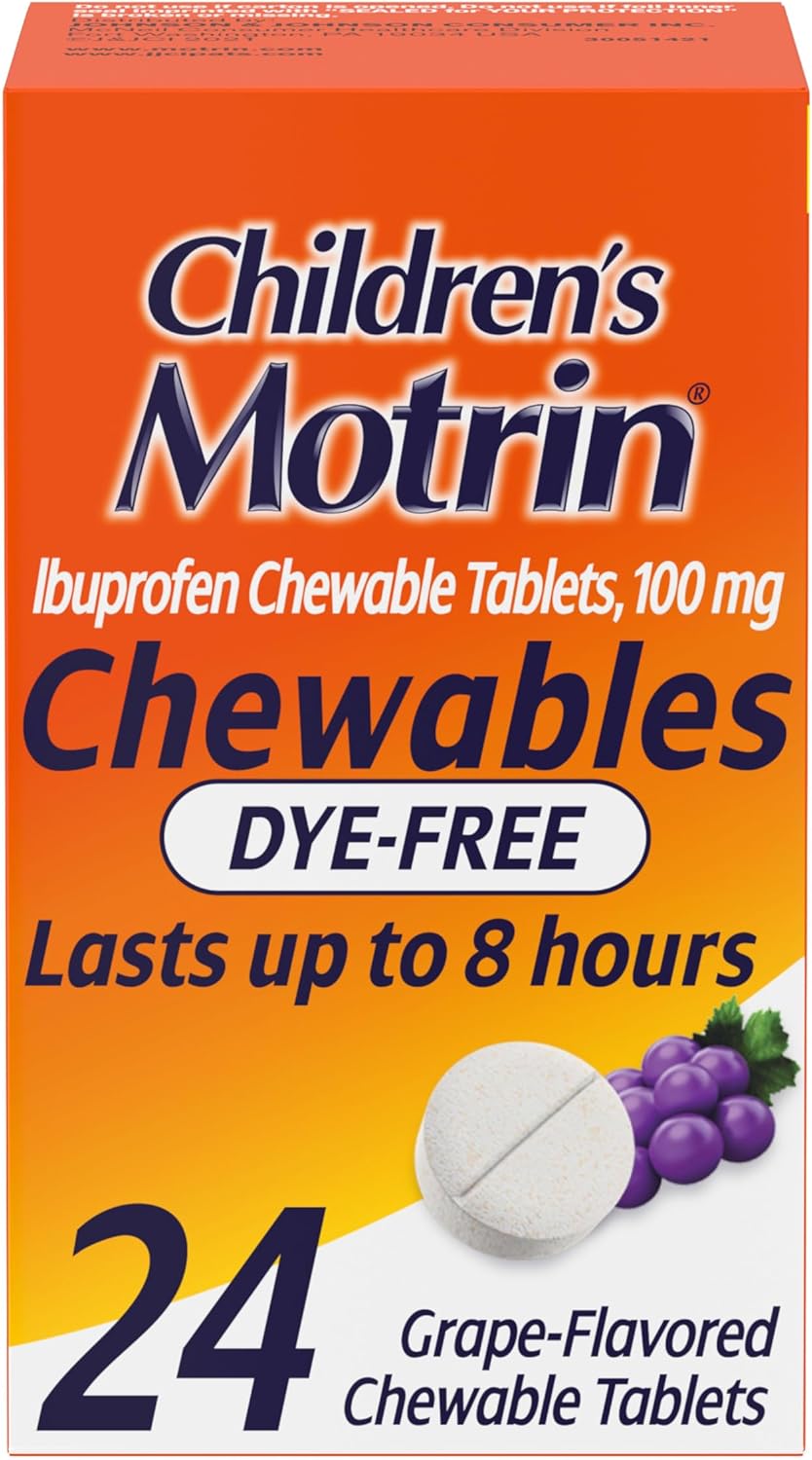 Children's Motrin Chew Tabs Grape