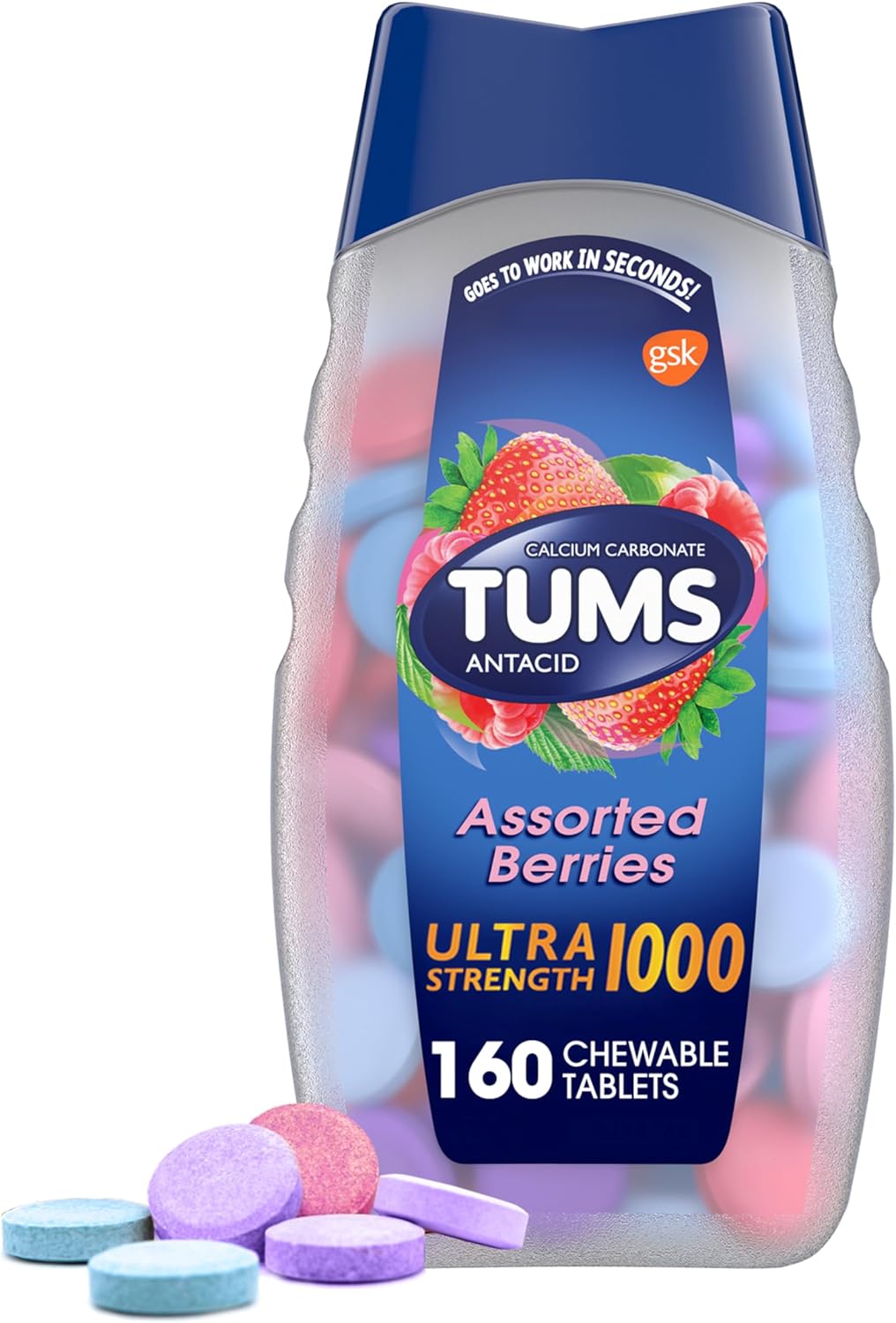 Tums Berries 160ct