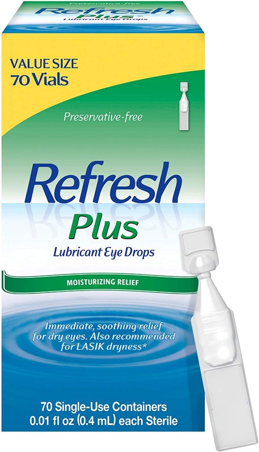 Refresh Plus Eye Drops 70 Vials