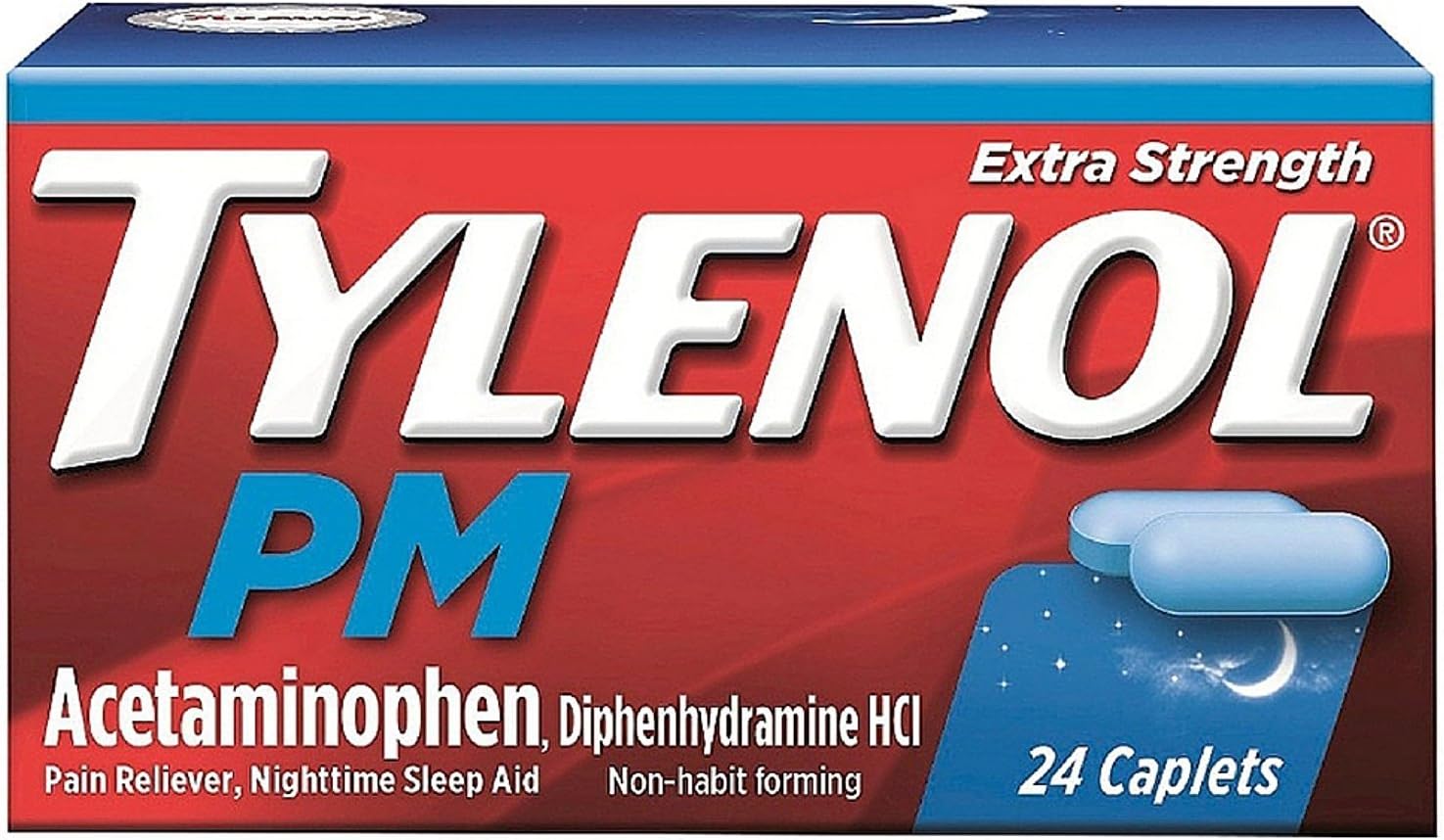 Tylenol Pm 24caps