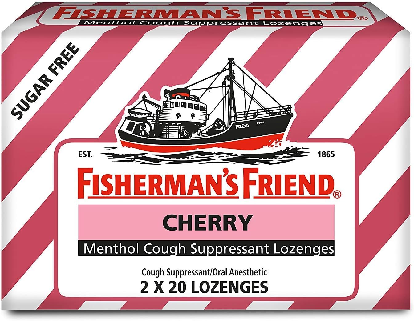 Fishermans Friend Cherry 40 Loz