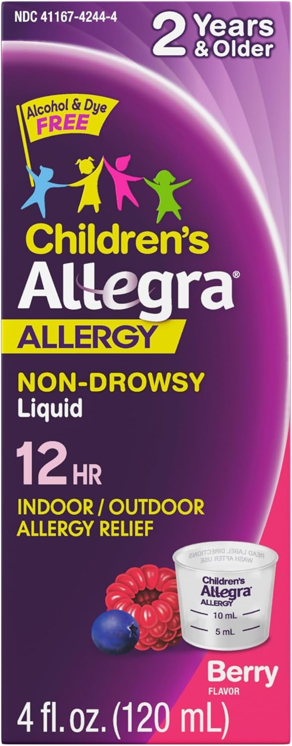 Childrens Allegra Allergy 4 Oz
