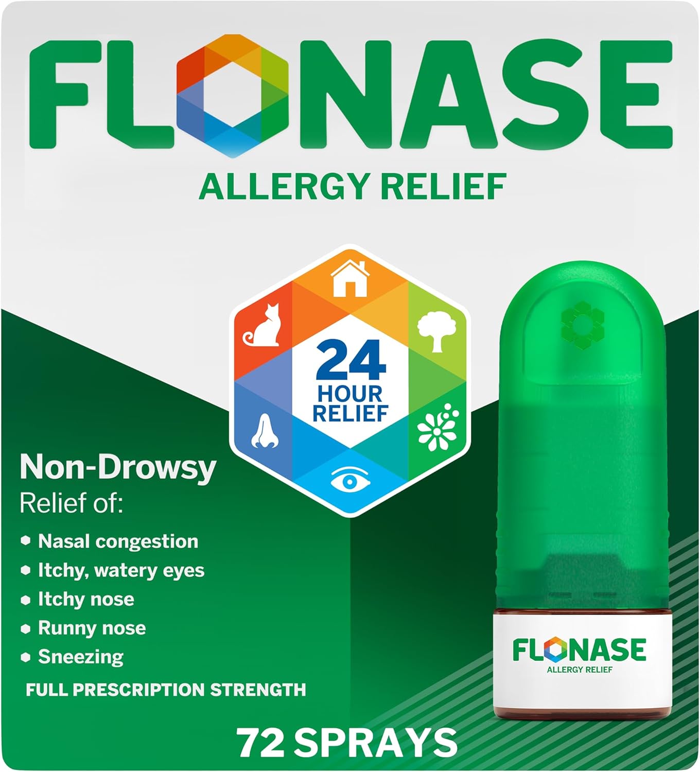 Flonase Nasal Spray 72 Sprays