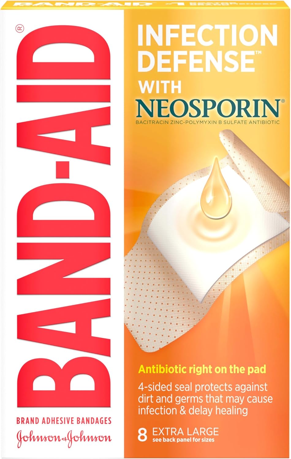 Band-aid Neosporin 8 Extra Large Bandages