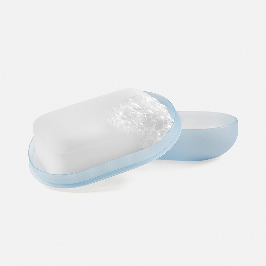 Frosted Travel Soap Dish Main image