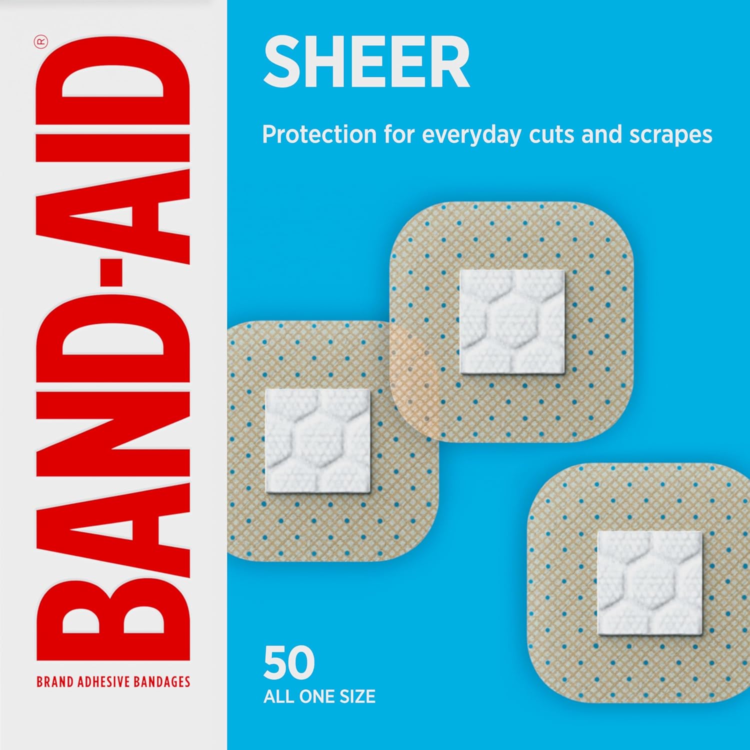 Band-aid Sheer 50 Count