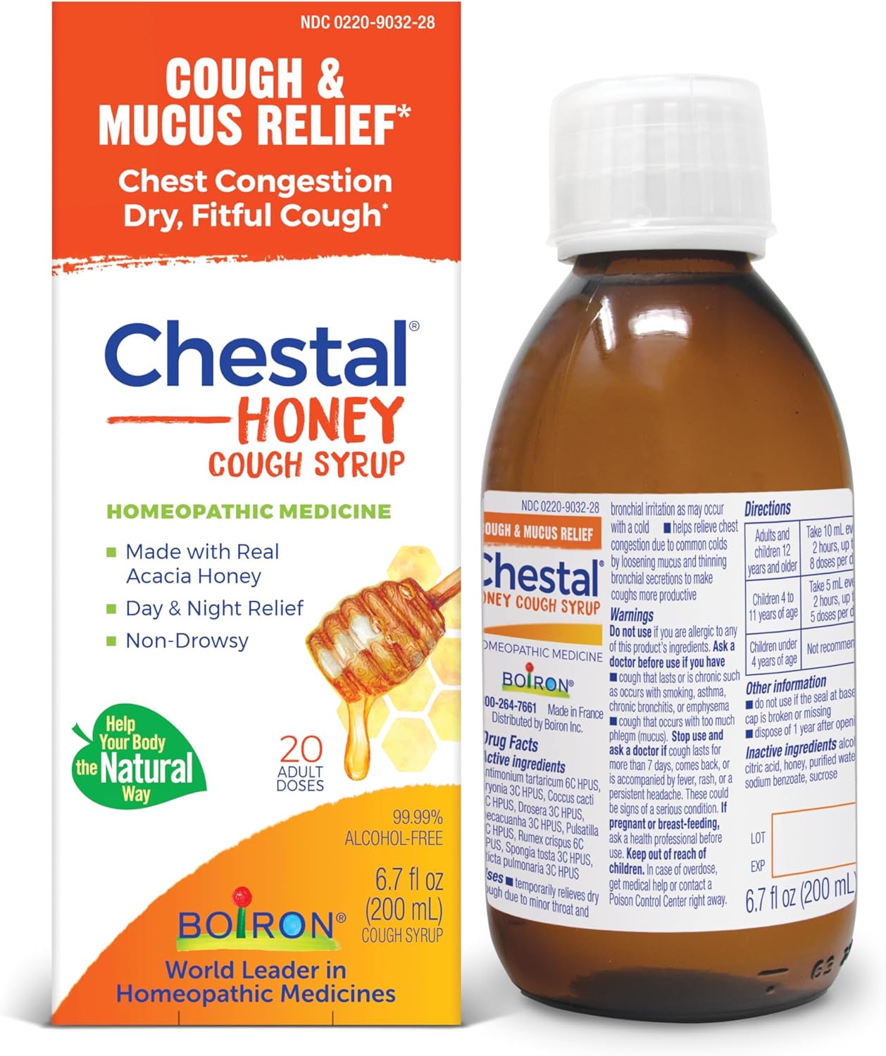 Chestal Honey Cough Syrup 6.7oz