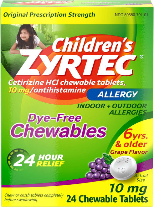Childrens Zyrtec Chewable