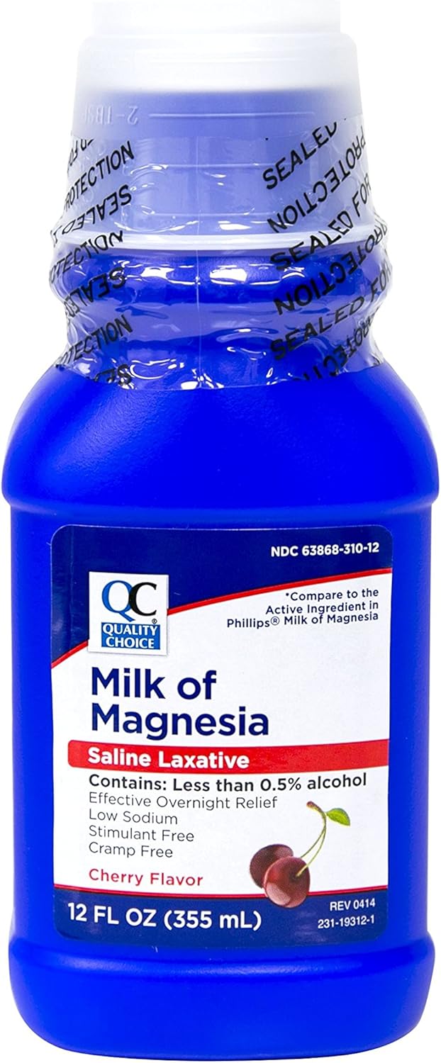 Milk Of Magnesia Cherry Flavored 12oz