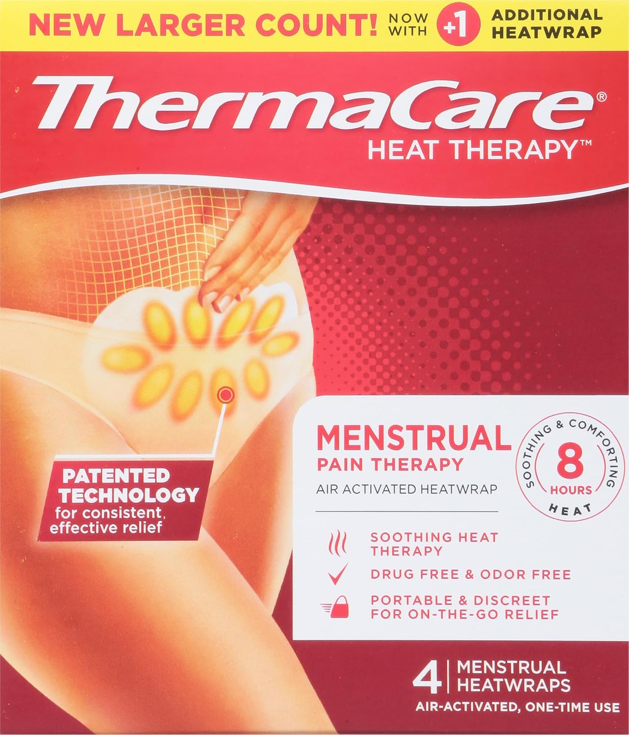Thermacare Heat Therapy 4ct