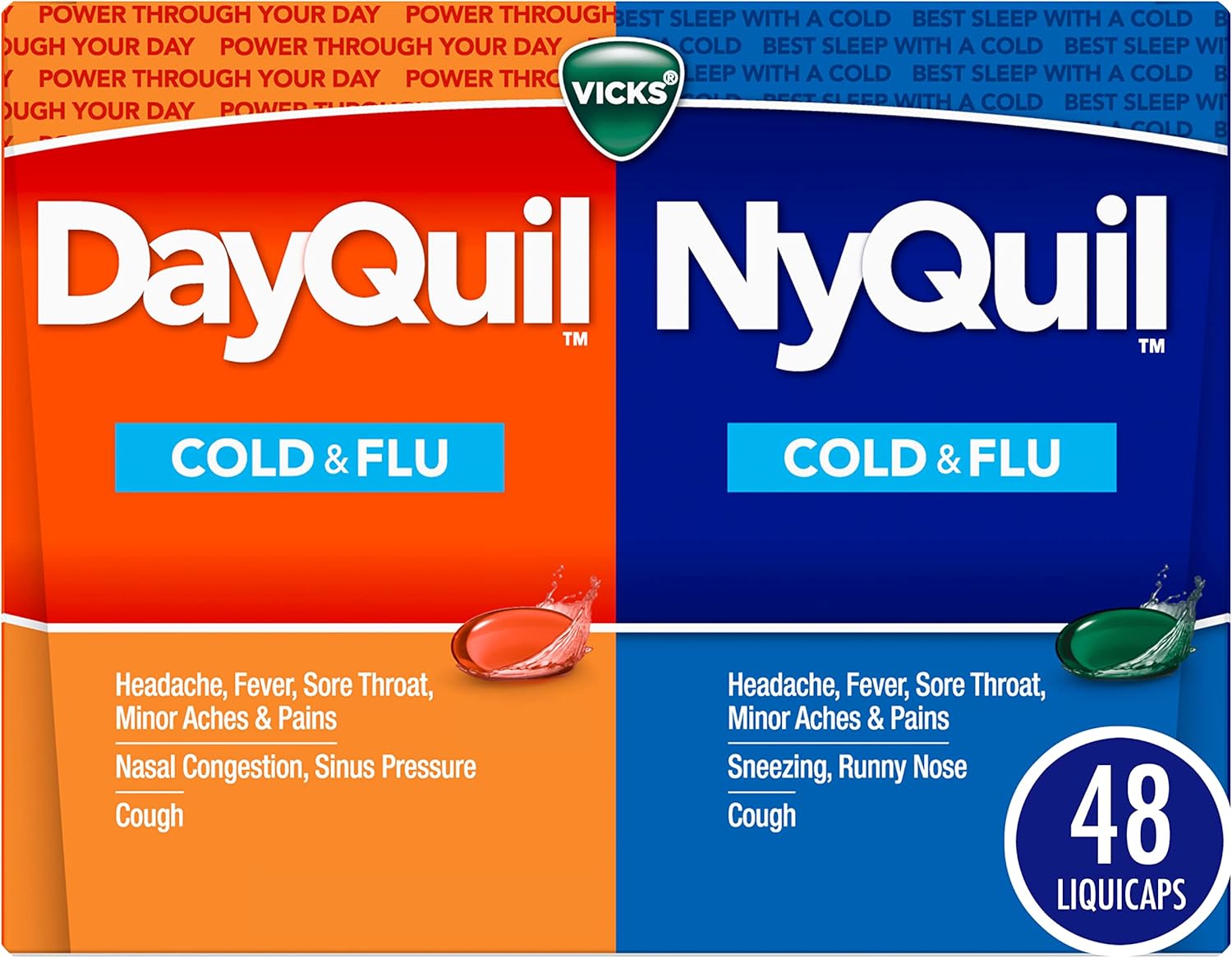 Dayquil/nyquil Cold&flu Combo Liquicaps