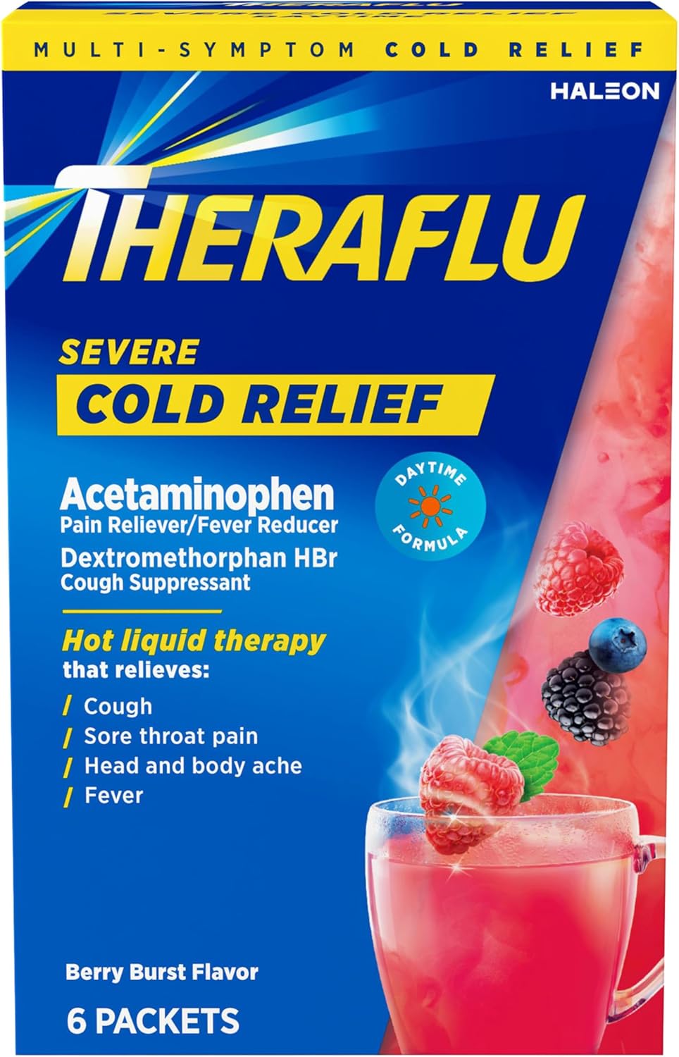 Theraflu Severe Cold Relief 6pcks