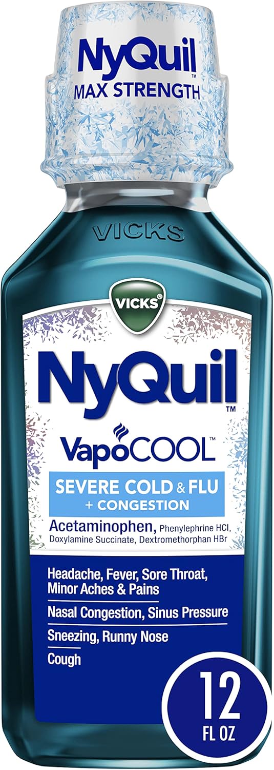 Vicks Nyquil Vapcool 12 Fl Oz