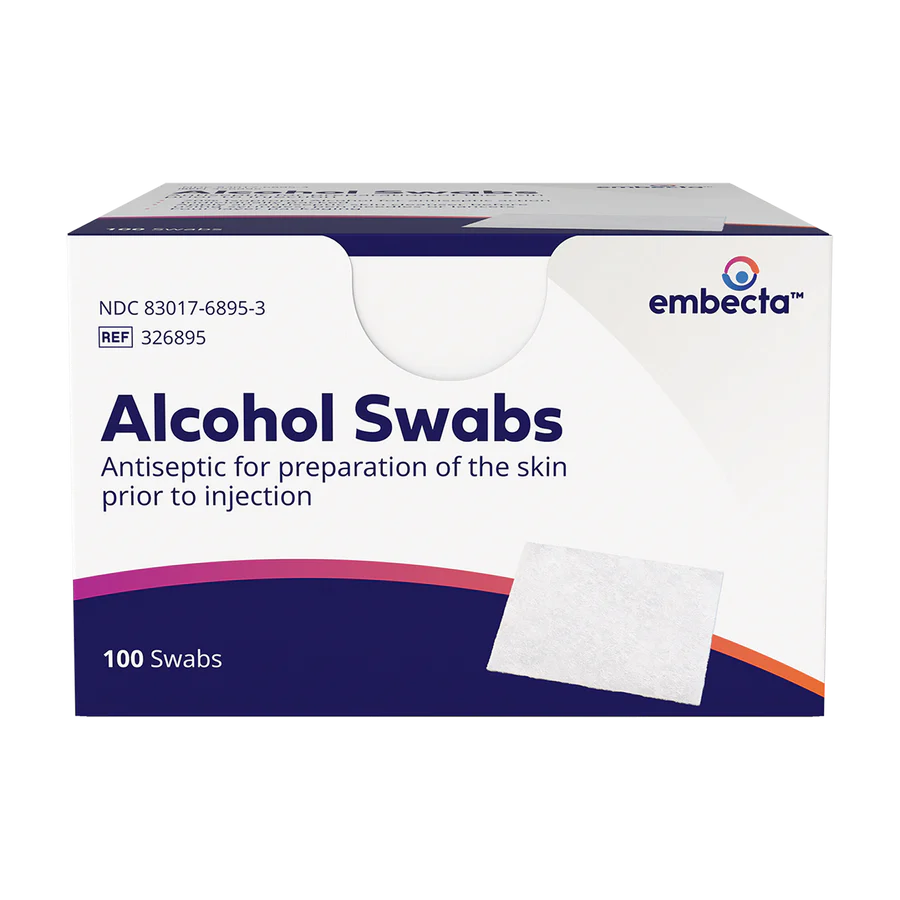 Alcohol Swabs 100 Ct
