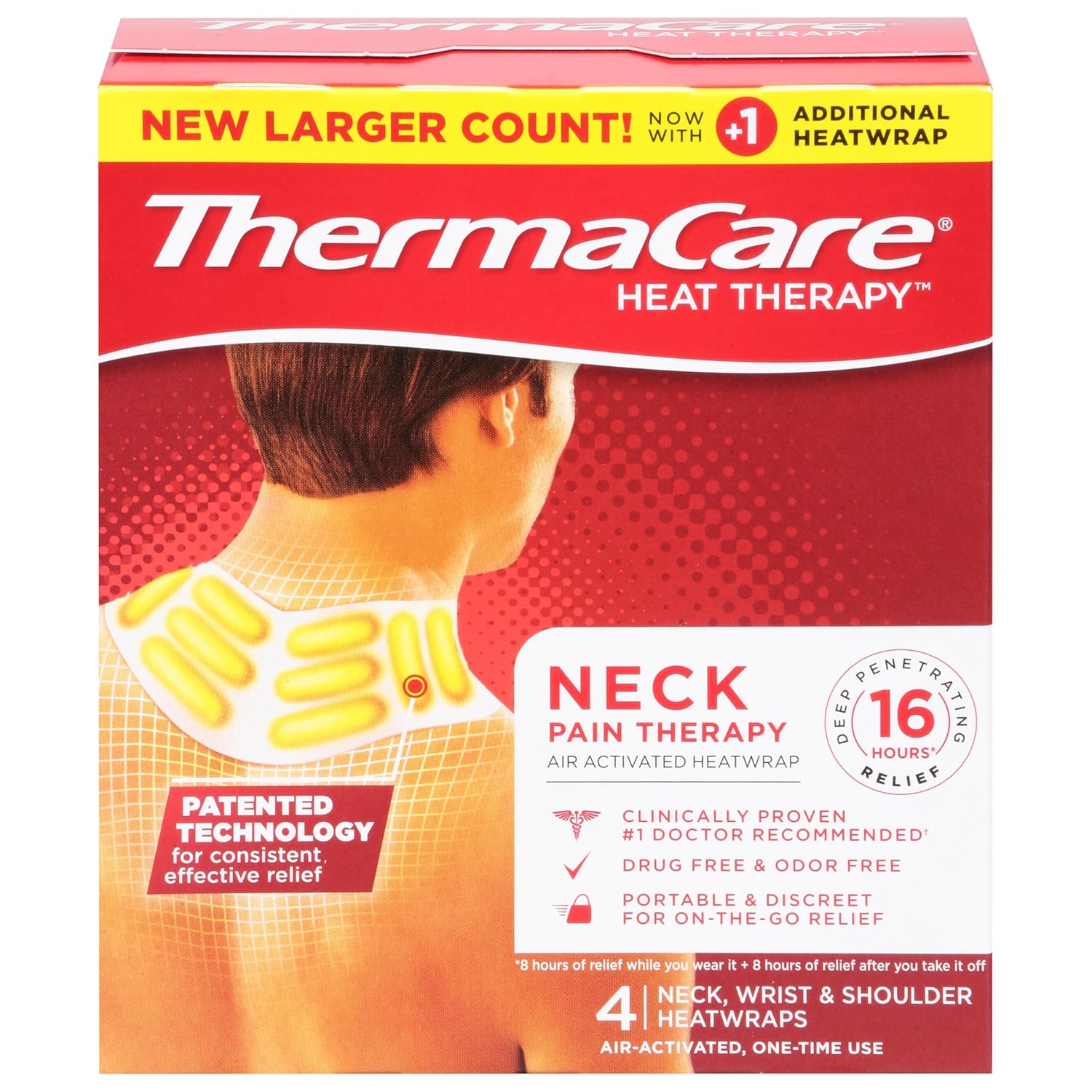 Thermacare Neck Patches 3ct