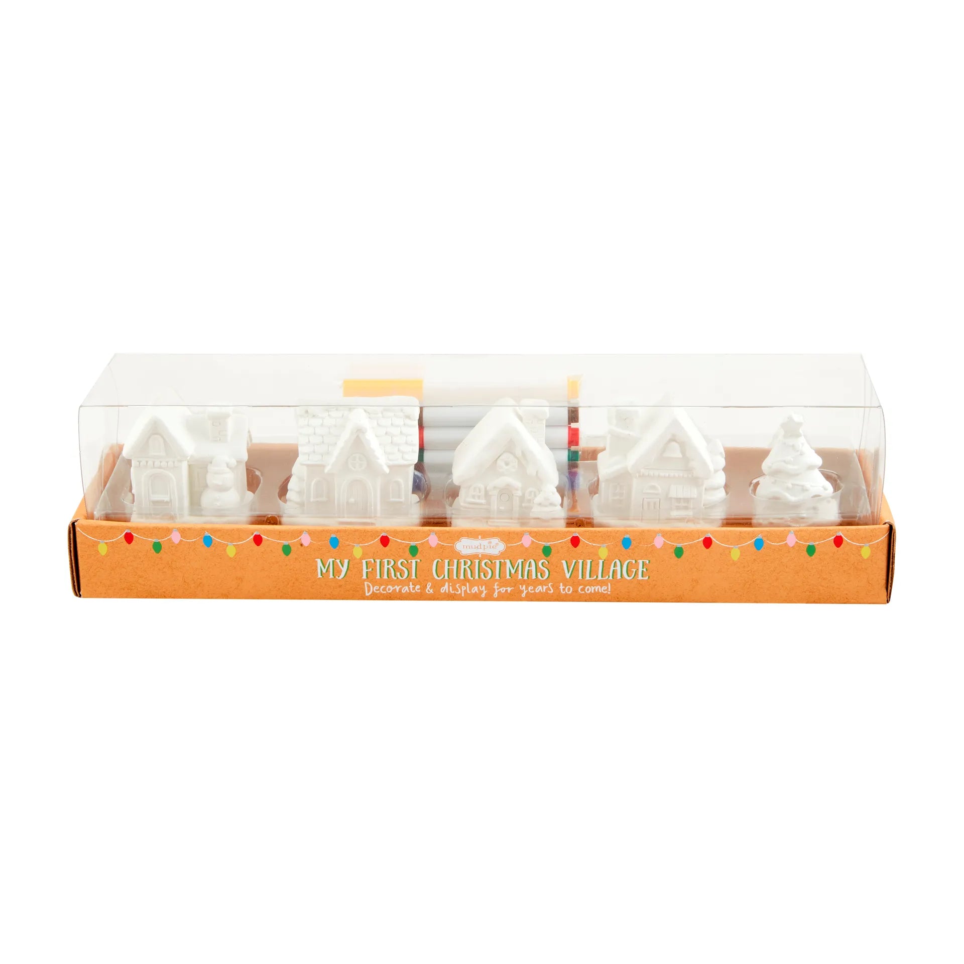 DIY CHRISTMAS VILLAGE SET Main image