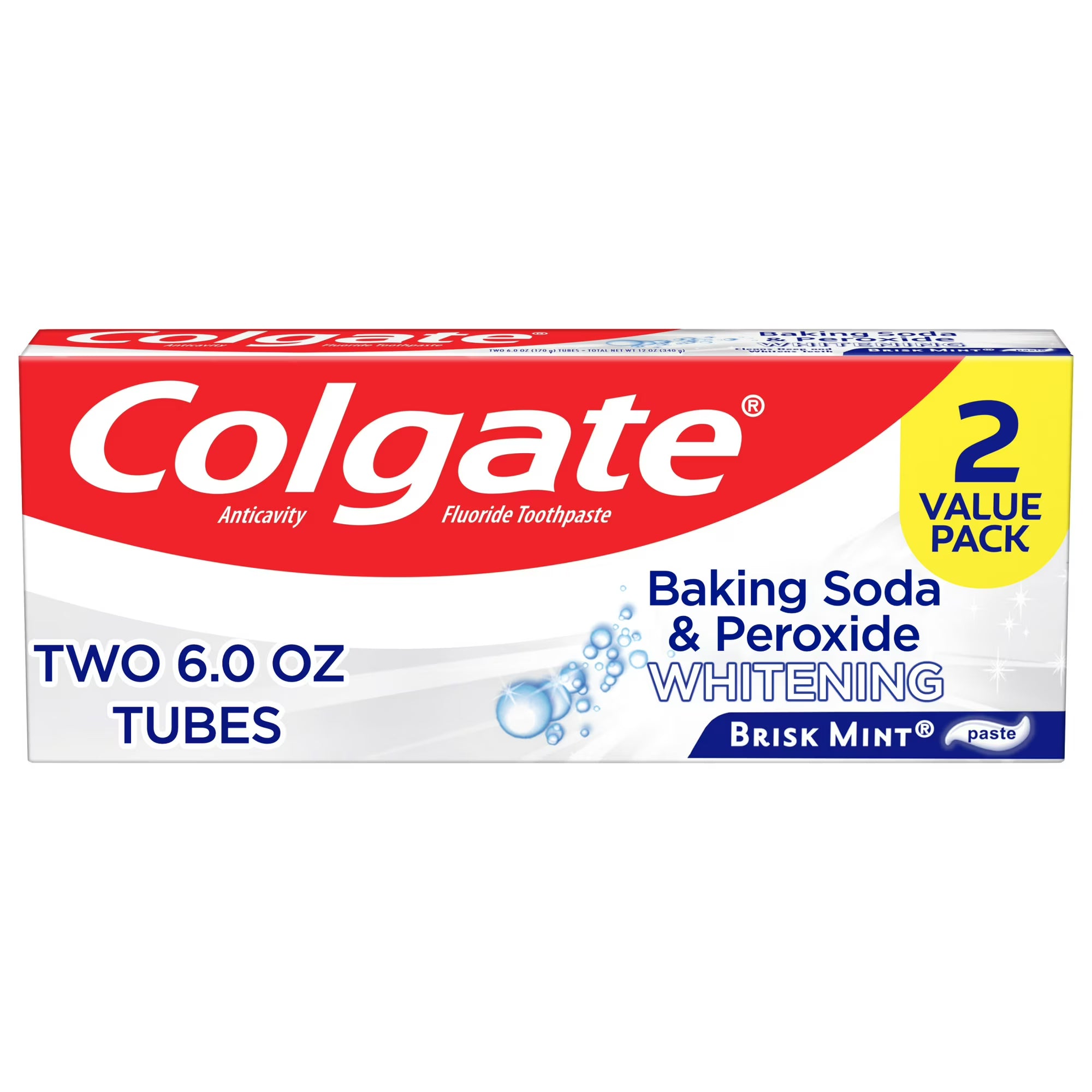 Colgate Baking Soda& Perox White 2pk