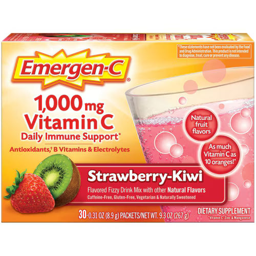 Emergen C Str-kiwi Drink Mix 30 Ct