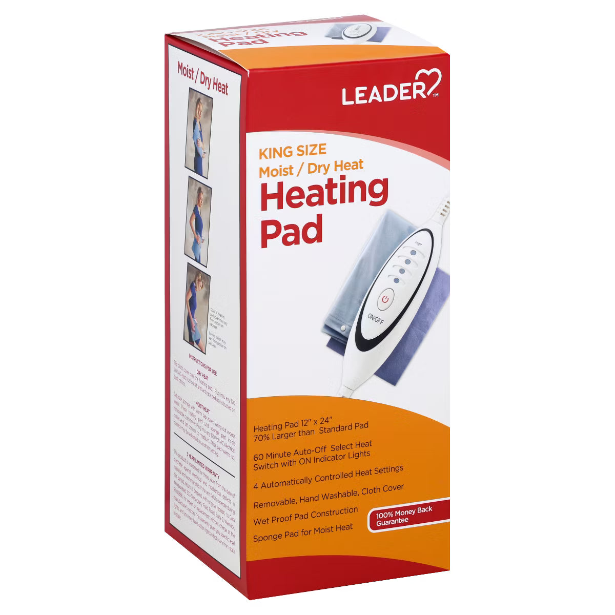Ldr King Size Dry Heating Pad 12'x24'