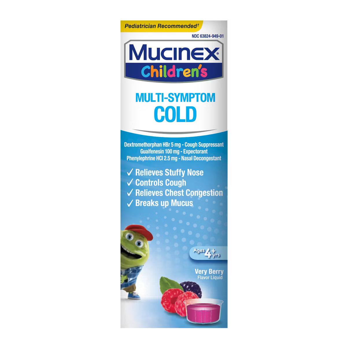 Mucinex Childrens Multi-symp Cold