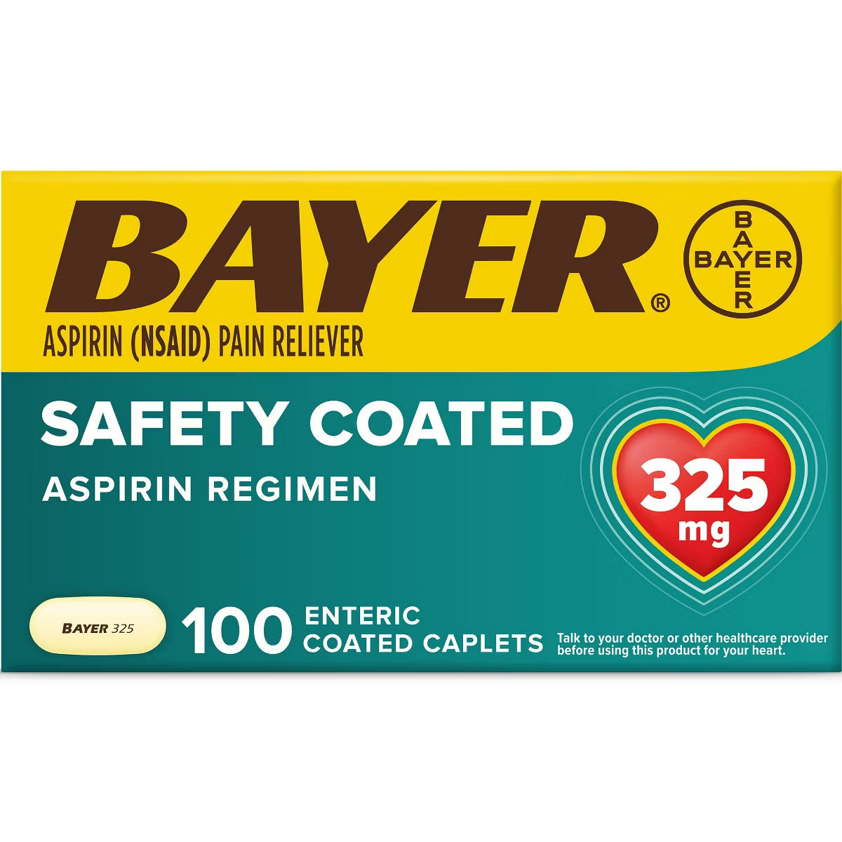 Bayer Coated Aspirin 325mg