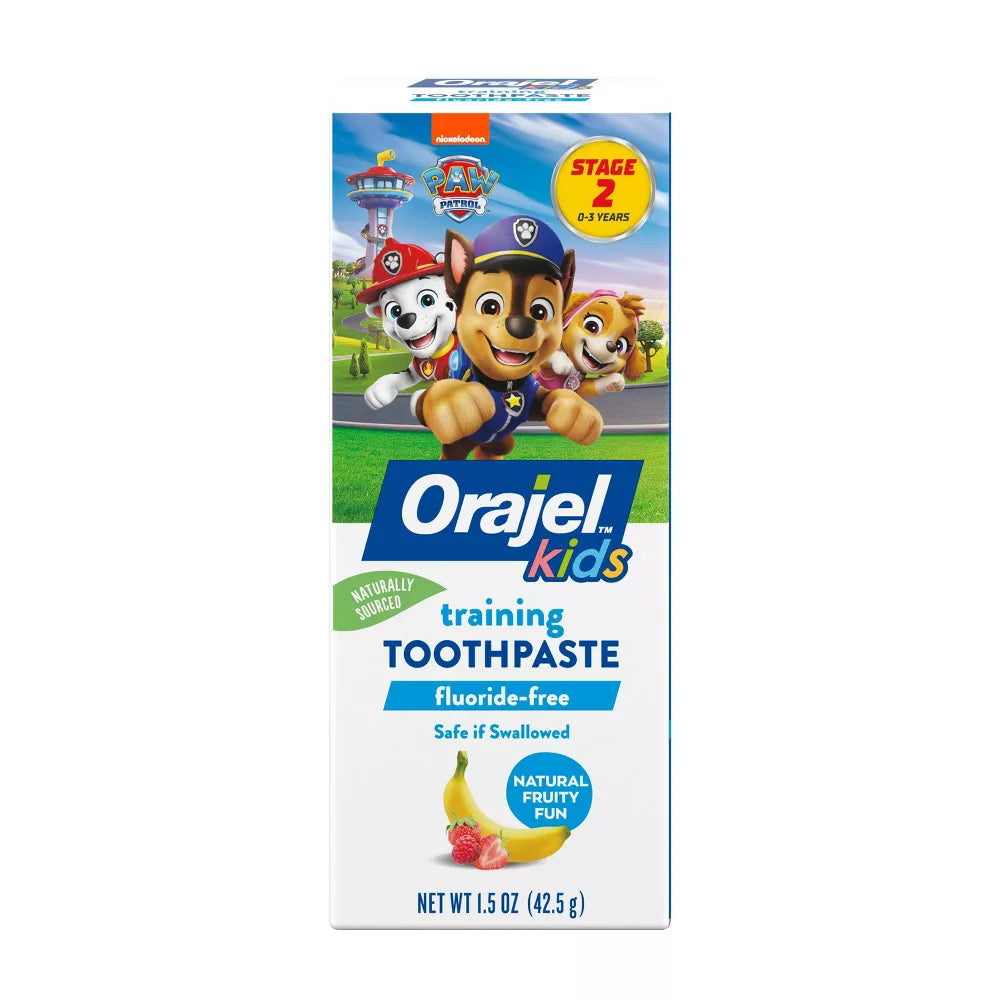 Orajel Kids Training Toothpaste Fluoride-free